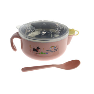 宝宝注水保温碗儿童餐具套装吃饭辅食碗防摔防烫婴儿硅胶软头勺碗