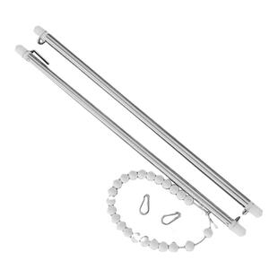 户外旗杆配件旗子杆旗帜挂杆不锈钢 挂旗杆升降旗杆国旗套12345号国旗杆升旗杆挂杆旗帜挂杆穿套杆旗帜杆红旗