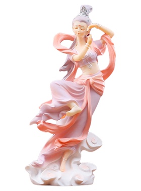 中国风敦煌飞天仙女客厅装饰摆件