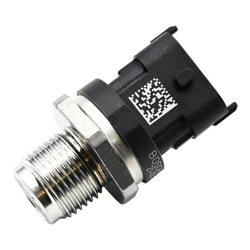 红岩新金刚杰狮上菲红柯索C9发动机原厂博世BOSCH共轨轨压传感器