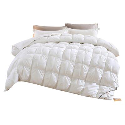 恒源祥95白绒被子羽绒被出绒包退