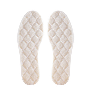 2025新款超薄羊毛鞋垫男女软底舒适加厚加绒防寒毛毛绒棉薄款冬季
