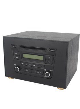 斯柯达昕锐原车CD机改装家用机箱