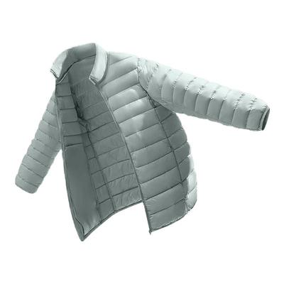 回力90%白鸭绒立领羽绒服