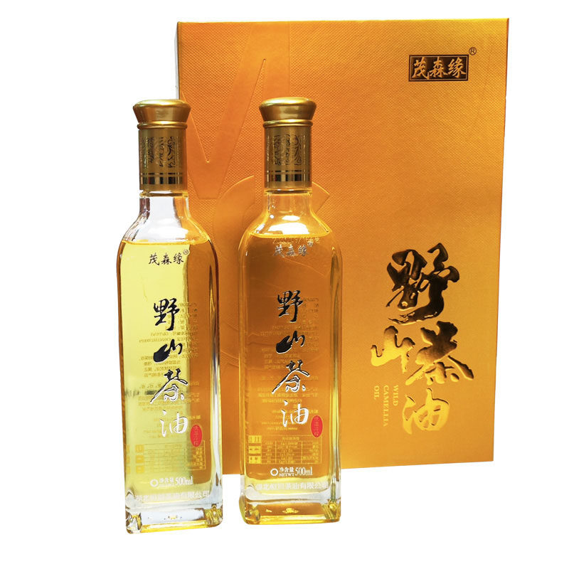 恩施高山野山茶油礼盒装传统压榨