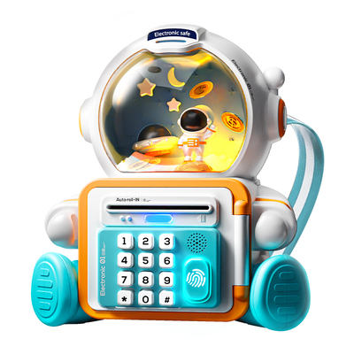 自动卷币可背便携的存钱罐