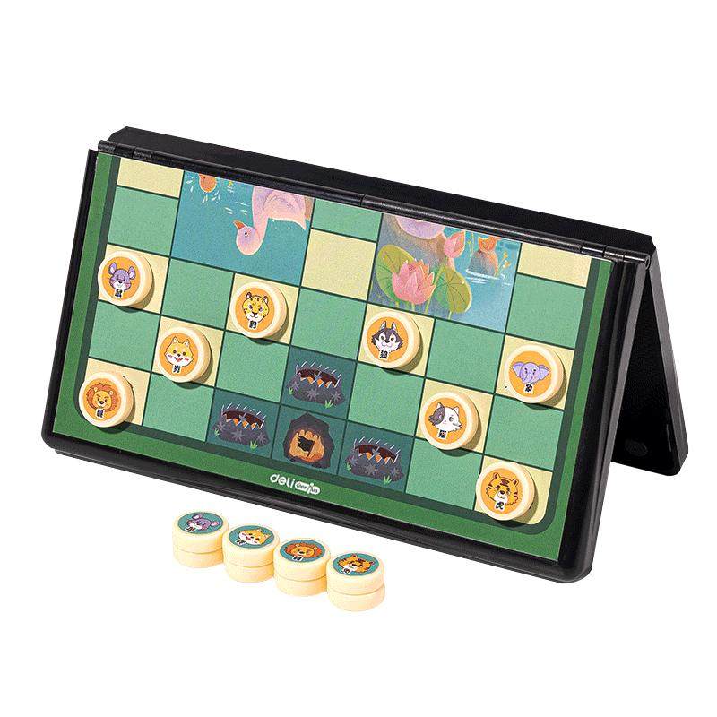 得力斗兽棋儿童小学生益智玩具