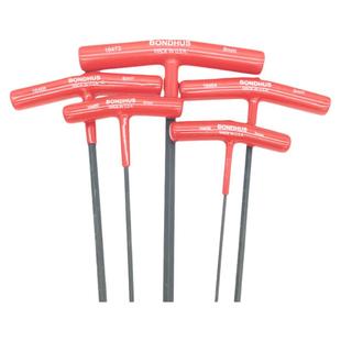 BONDHUS美国波顿T柄内六角扳手进口公制T型螺丝刀2.5*152 3*356mm