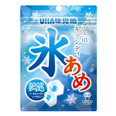日本悠哈冰感方块水果糖立方体形