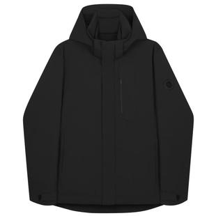 劲霸男装秋冬新男士商务休闲三合一工装保暖短款夹克羽绒服外套