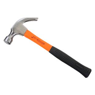 捷科玻璃纤维圆头锤羊角锤子榔头木工家用碳钢玻璃纤维手柄手感佳