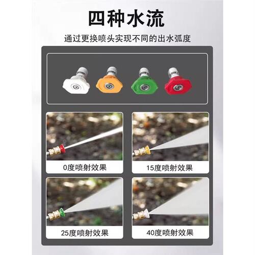 力帆柴油高压清洗机汽油洗车机汽油机超高压水枪水泵刷车物业疏通
