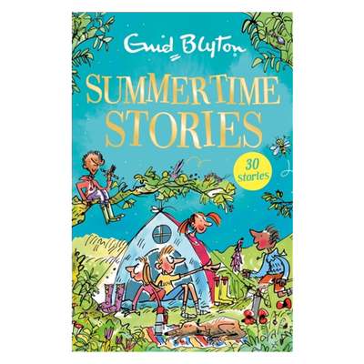 伊妮德布莱顿夏日故事集 Enid Blyton Summertime Stories 英文原版桥梁章节书 疯狂侦探团五伙伴历险记作者 全英文版进口英语书籍