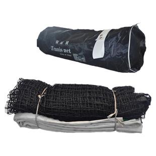 聚乙烯网球网标准尺寸匹克网单打双打抗老化双层比赛型拦网便捷式