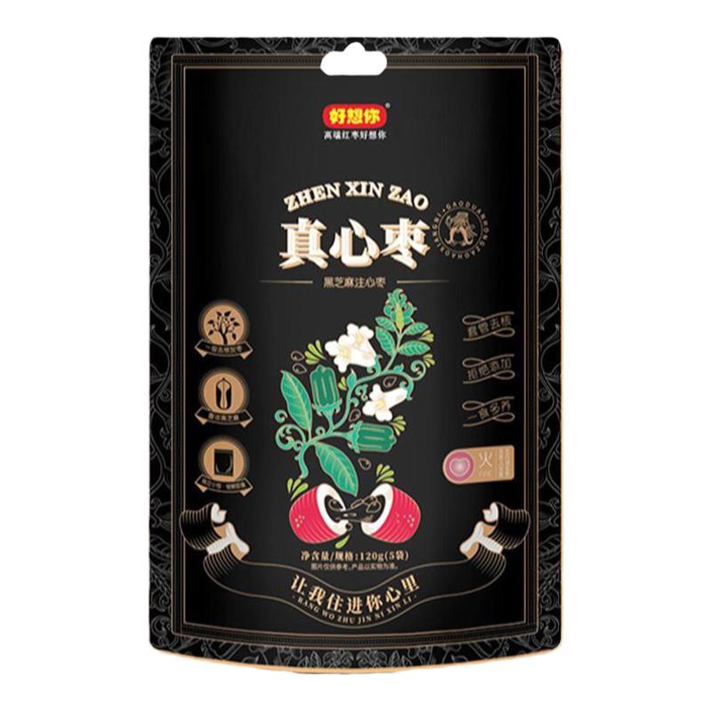 好想你黑芝麻注心枣红枣夹心枣