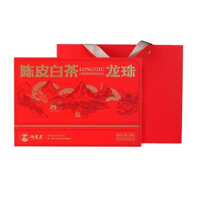 郑莲英陈皮白茶礼盒龙珠福鼎白茶