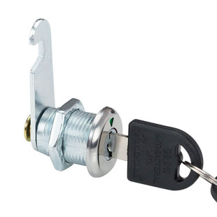 文件柜锁开关带红绿显示铁皮柜办公抽屉通用正心锁柜门转舌锁锁具