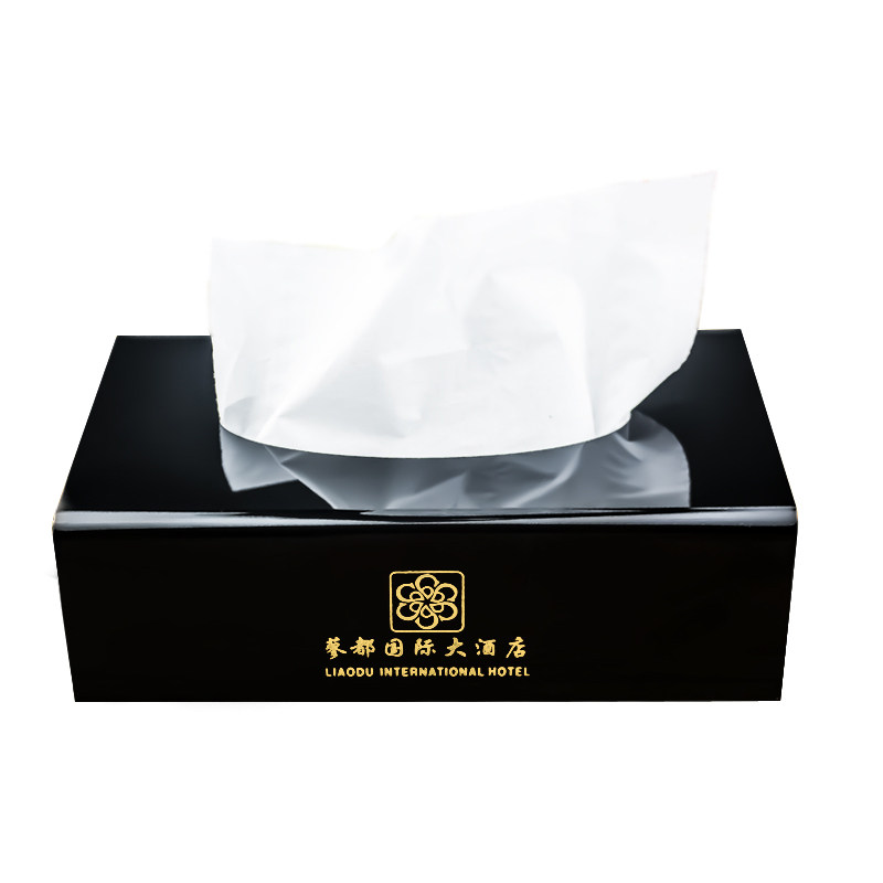亚克力纸巾盒定制logo