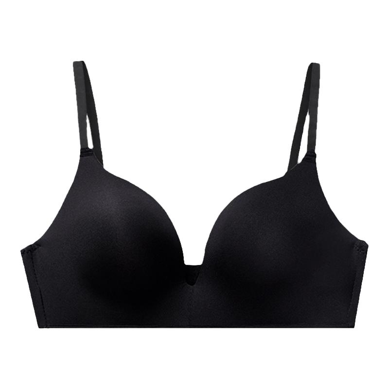 内衣女小胸聚拢无痕夏季薄款少女无钢圈收副乳防下垂轻薄文胸罩