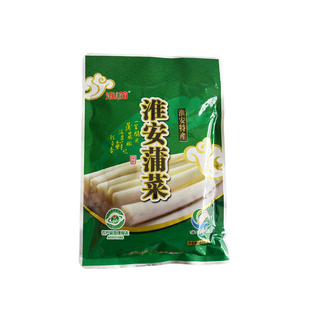 淮安特产康得乐蒲菜蒲笋蒲儿菜400g/袋餐饮商用肉圆蒲菜虾米饺子