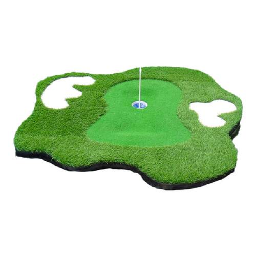 BCGOLF水上高尔夫果岭推杆练习器浮水果岭迷你练习毯室外推杆挥杆