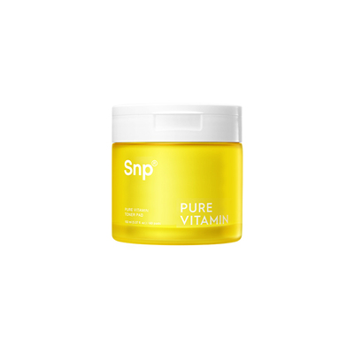 VC去黄提亮SNP美白棉片湿敷