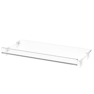 亚克力隔板l型挡板免打孔衣柜分层万能板置物架镜柜内鞋柜子收纳