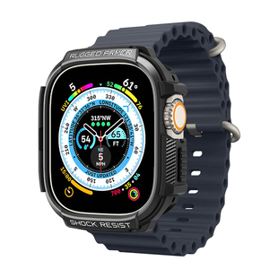Spigen 适用于苹果Apple Watch Ultra2/3手表保护壳防摔Watch Ultra保护套49mm边框轻薄外壳潮TPU高档