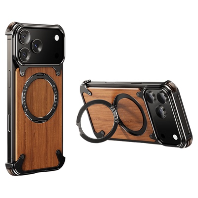 EARY胡桃木适用苹果17Promax外壳