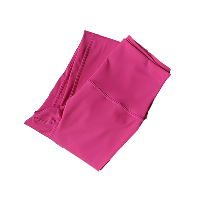 紧身裤高腰提臀蜜桃臀锦纶瑜伽裤