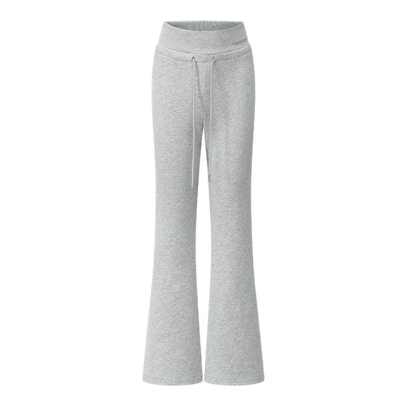 CLIMAX VISION恒温暖皮舒柔铂尔绒宽腰头微喇显瘦加绒卫裤长裤女