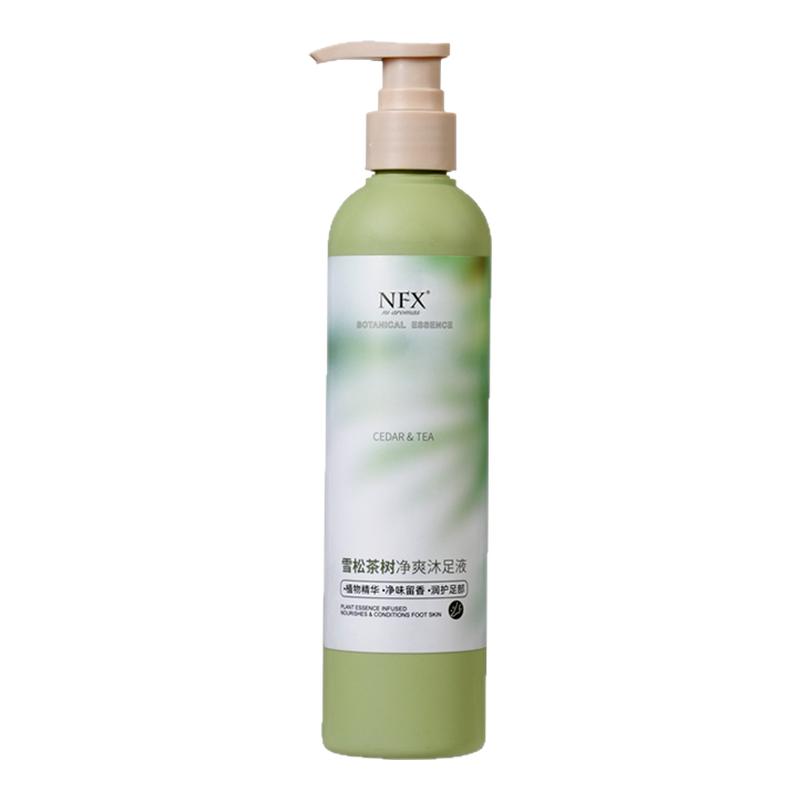 NFX雪松茶树净爽沐足液清洁保湿舒缓肌肤泡沫舒缓留香净爽沐足液