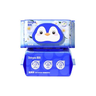 德佑山茶花湿厕纸加厚款清洁除菌