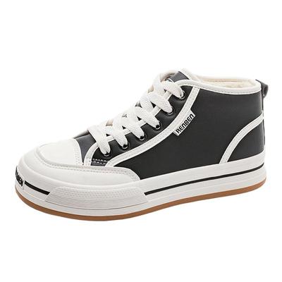 人本加绒棉鞋冬季保暖高帮鞋