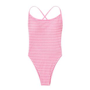 Limone粉色连体泳衣女高级感海边新款连身泳装女款度假风高端品牌