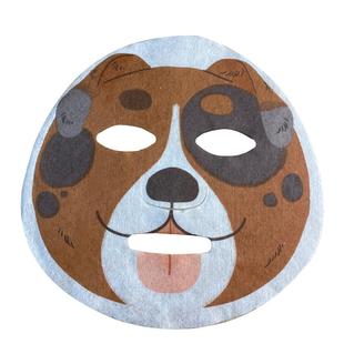 黑兰可爱花纹面膜纸动物鬼脸膜贴一次性水疗湿敷鬼脸面膜黑兰正品