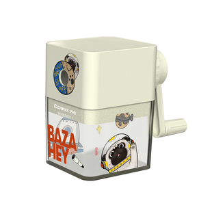 齐心吾皇万睡卷笔刀手摇巴扎嘿铅笔削笔器用削笔刀转笔大号削笔机