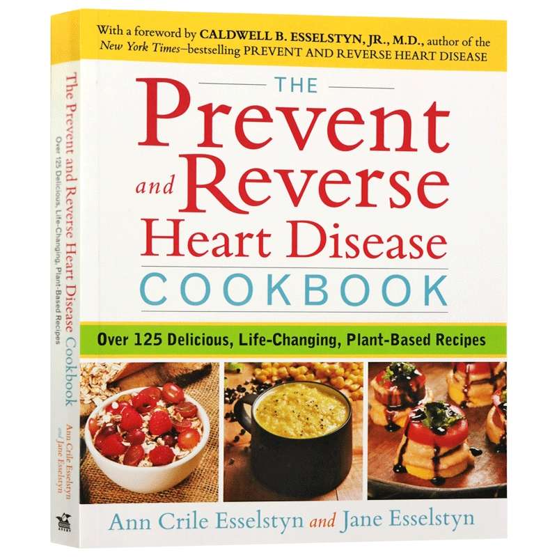 心脏病的预防和治疗食谱 英文原版 The Prevent and Reverse Heart Disease Cookbook 英文版进口原版英语书籍