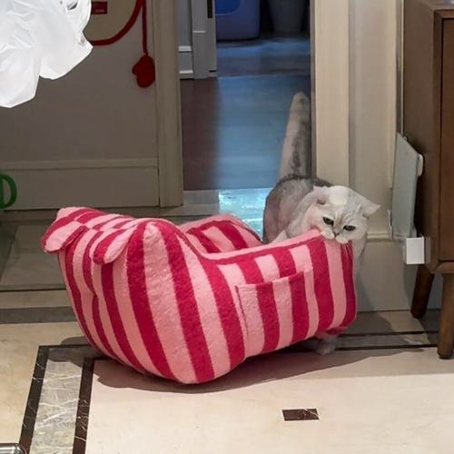 猫窝宠物沙发可拆洗秋冬季保暖安全感睡窝四季通用中小型犬狗窝