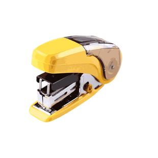 日本文具大赏MAX美克司进口省力订书机学生用儿童迷你小号订书器可订20页小钉书机带起钉器办公用品HD-10NLCK