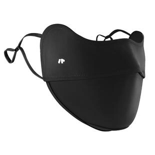 KIIYOO棵柚防晒口罩黑色女夏季透气护眼角面罩防紫外线原纱3d立体