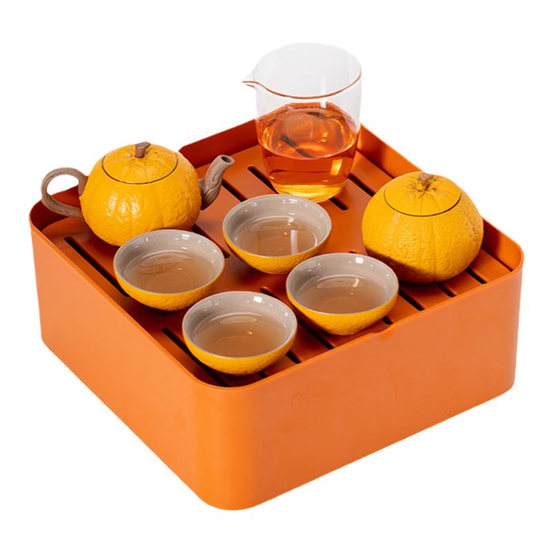丑橘便携旅行茶具套装中秋礼品