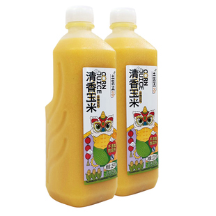 【1.25kg*6瓶整箱】土家五谷玉米汁红豆薏米汁饮品粗粮早餐饮料