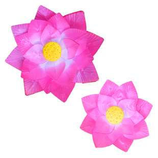 国庆舞蹈道具手拿仿真大荷花荷叶假莲蓬莲花绢花舞台装饰演出花卉