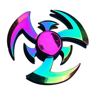 【炫彩系列】指尖陀螺合金手指陀螺减压玩具解压神器男生儿童礼物