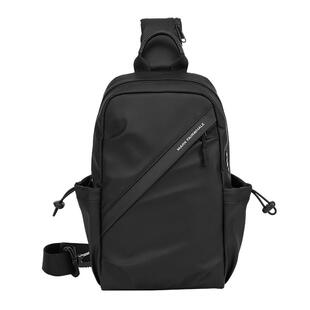 马克华菲胸包新款男士斜挎包时尚休闲运动时尚潮流通勤大容量背包