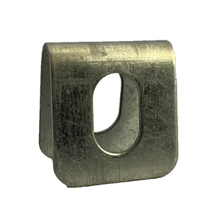 围栏网固定铁片卡扣带孔网片固定夹自攻螺丝卡扣铁丝网固定铆配件