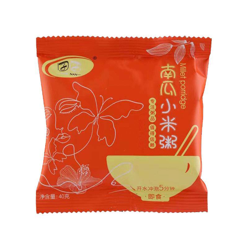 南瓜小米粥即食免煮早餐速食粥懒速食粥