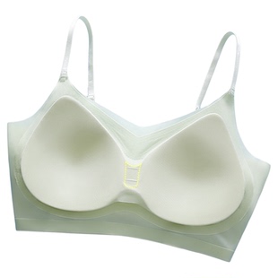 高中大学生运动防震不跑杯少女内衣薄款青少年运动不闷热美背文胸