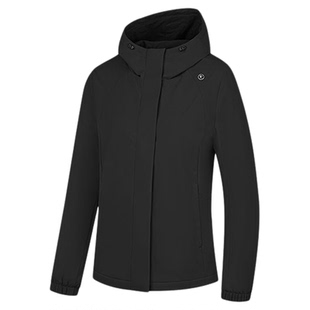 乔丹经编绒风衣2025冬季女加绒抗静电防泼水梭织外套QDEFD2254006